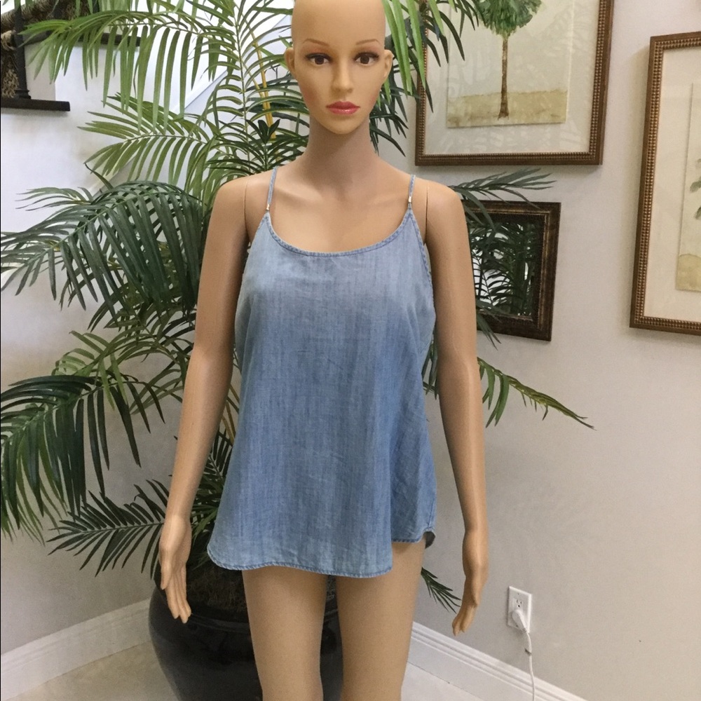 Soft denim Calvin Klein Top NWT